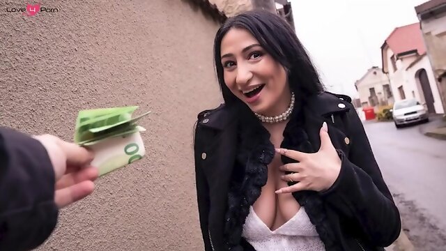 Frenchie Babe With Big Boobies Loves A Huge Dick - Pov Blowjob & Hardcore Sex