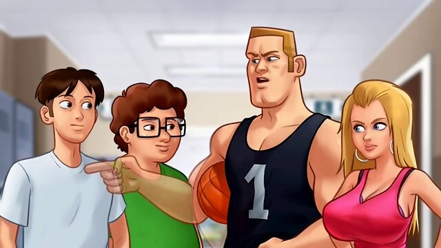 Summertime Saga Cap 1 - My pal Judiths knockers