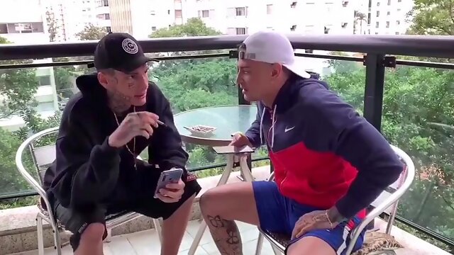 Menage com as gostosa ft. Rebecca Santos: Blowjob, Doggy  Cowgirl Porn