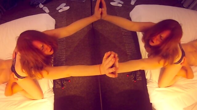 Redhead Amateur Big Natural Tits Passionate Homemade Sex - Double Orgasm