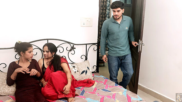 Indian Desi Bhabhi with Jija and Sali Hardcore Sex Video