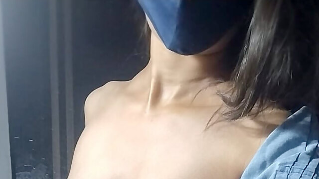 Desi GF Home Alone Solo Fingering Recording for BF