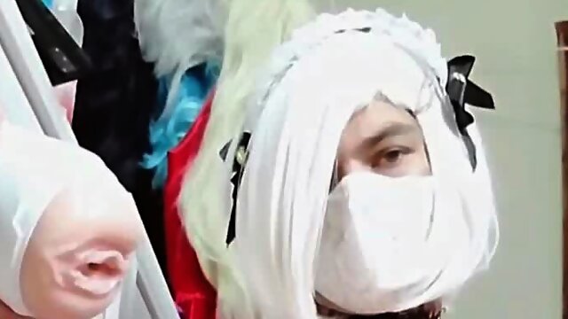 Cumshot Compilation, Crossdresser, Solo