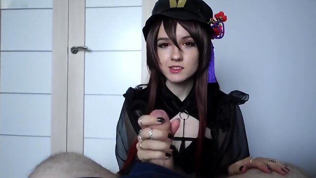 Hu Tao Genshin Impact Cosplayer Loves Her Ass Hole Drilled Niceely