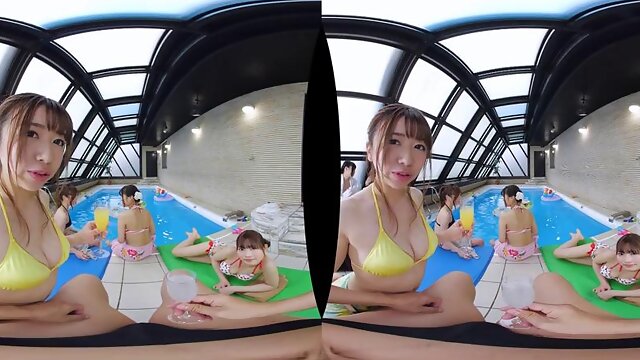 T M A V R O 9 4 VR Harem Service part B: Blowjob, Cumshot  Japanese Porn