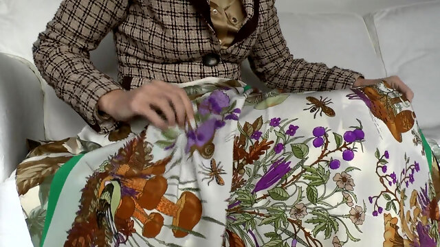 Cumming on My Silk Scarf, Lady Victoria Valente