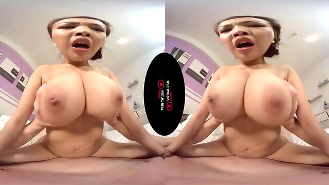 Asian Big Tits VR: Blowjob, Doggy  Cowgirl Porn