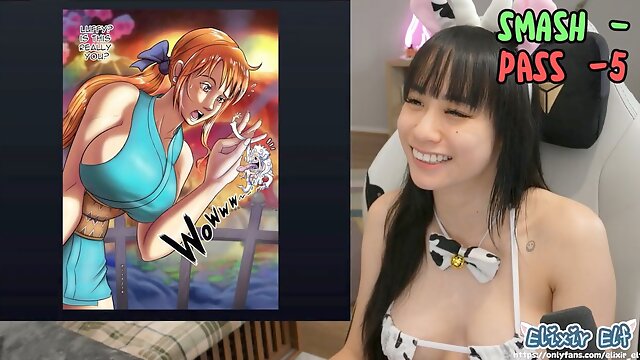 Elixirelf brings One Piece Nami to life in a wild hentai-themed cosplay adventure