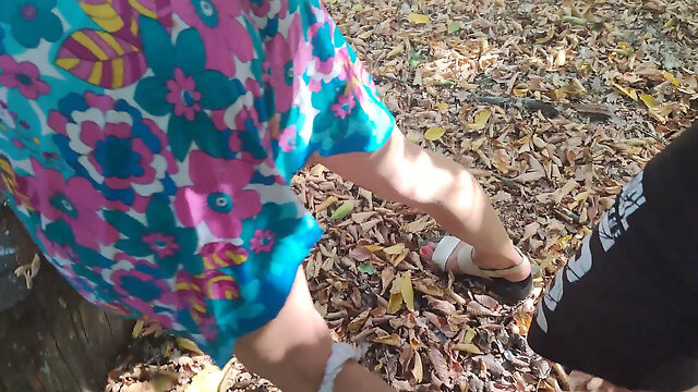 Outdoor Oral and Anal Sex