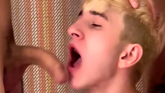 : Stepdaddy Fucks His Stepsons Friend, A Cute Twink Gets Passed Around By Guys With Big Dicks