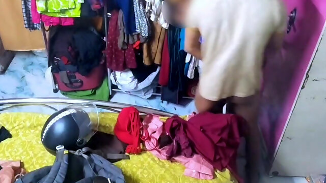 Desi Guy Took Indian Village Girlfriend to Friends House and Fucked Her Nicely