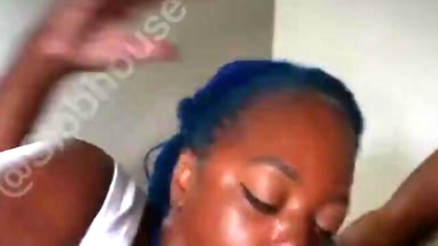 Ebony beauty ignites wild passion with sultry oral heat