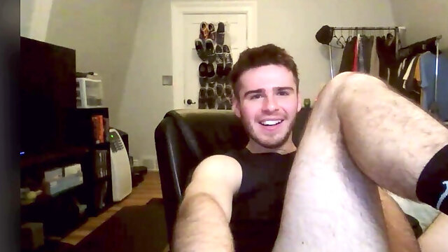 Boy, he likes deep throating a fuck stick