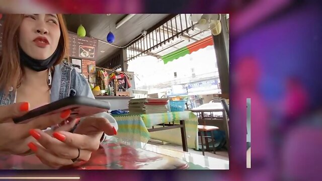 JohnTronX - Redhead Asian babe let me fuck her shaved pussy and creampie her in POV: Porn