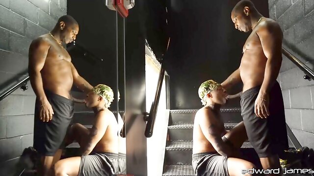 EdwardJames: Hakunabad Submits To Romances raw And teasing force In The Gym