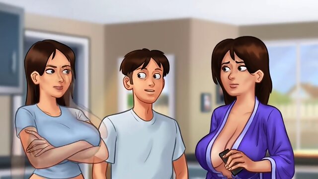 Summertime Saga Cap two - handsome pic Shoot for My Stepsister