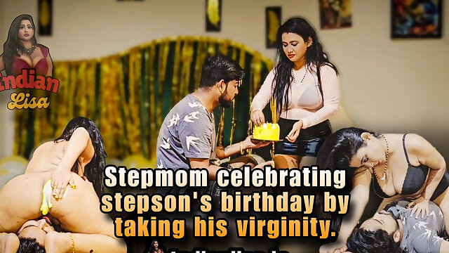 Stepmom Celebrates Stepsons Birthday by Taking His Virginity