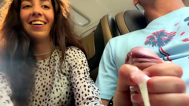 ブルネット, 手コキ, 野外, 現実, バス, 公衆, アマチュア