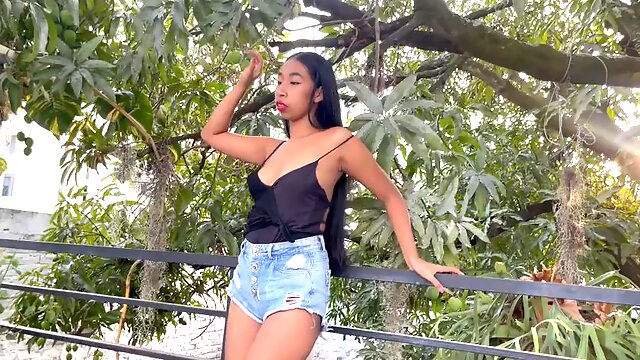 Photo session ends in an outdoor fuck-1 by aronalexax: Blowjob, Doggy  Cowgirl Porn