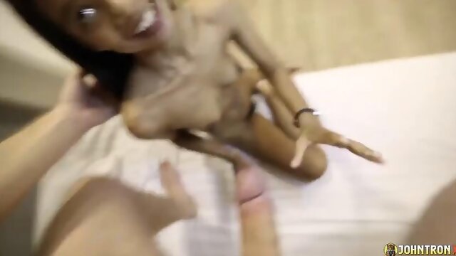 JohnTronX - Tightest Asian pussy gets drilled hard and deep: Blowjob, Cowgirl  Hardcore Porn