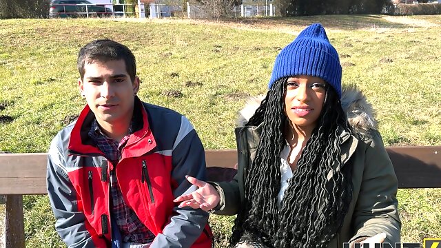 Pärchen, Großer Schwarzer Schwanz, Hahnrei, Ebenholz