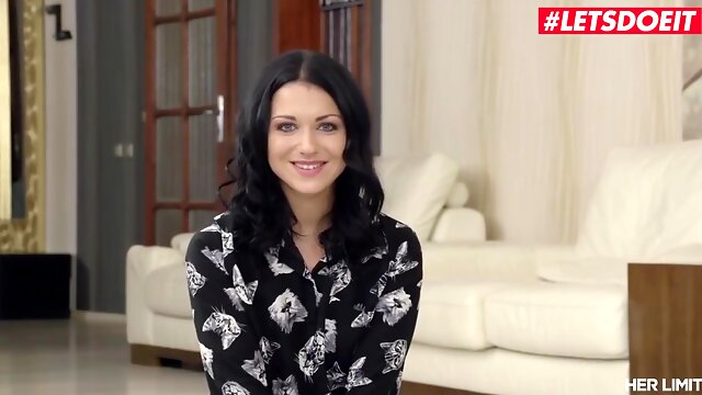 Jessica Lincoln Russian Brunette Gets Hard Meat In Her Perfect Ass