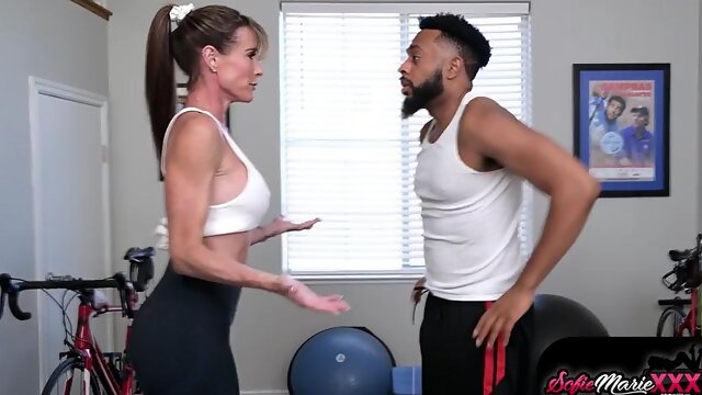 Fit MILF Sofie Marie Teases Big Dick Guy To Fuck Her by SofieMarieXXX: Porn