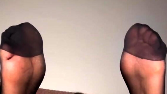 Masturbation, Hausgemacht, Strümpfe