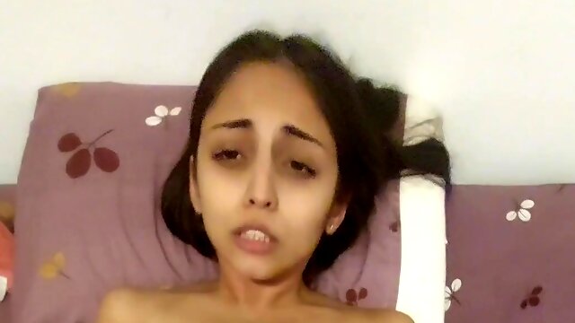 Petite latina baddie given massive cock in hardcore POV tryout