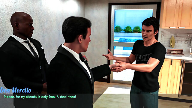 A Wife and Stepmother Real Fucking Sophia Had to Sacrifice Her Body to Larry and Don to Save Her Husband