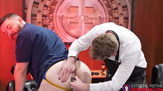 Nathan Daniels, Logan Bell And Marq Daniels In Fisted Deep By While Masturbating