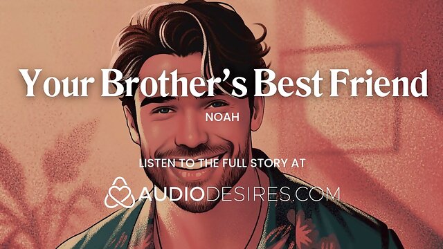 ASMR audio: getting it on with your brothers best friend for the first time