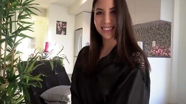 The Delivery Guy Was So Hot So I Sucked His Hard Cock, He Came All Over My Face!