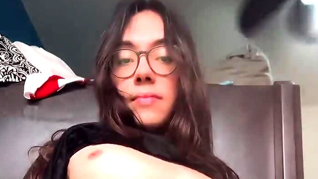Teen Glasses, Masturbation, Lingerie, Shemale, Cumshot, Latina