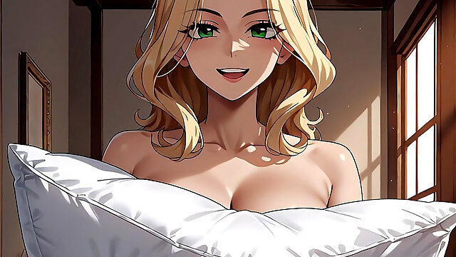 Pillow Humping Slumber Party (hentai Goddess POV)