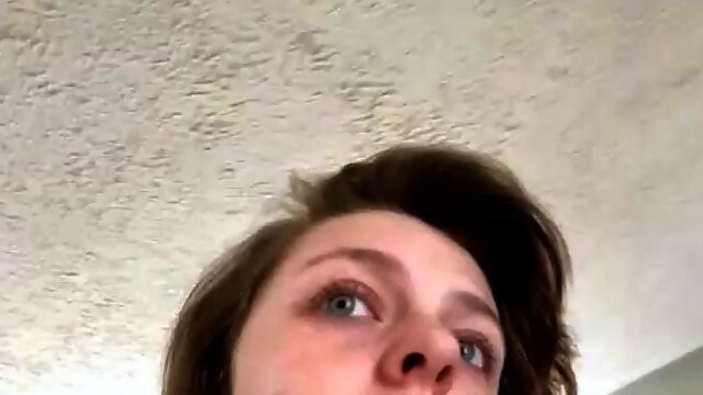 섹시한중년여성, 웹캠, 혼자, 딜도