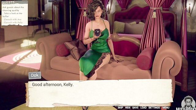 Playthrough of a visual novel featuring big boobs and steamy roleplay with Misterdoktor