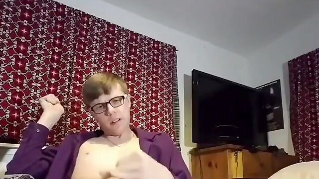 Sissy Femboy Jizzes Rock hard