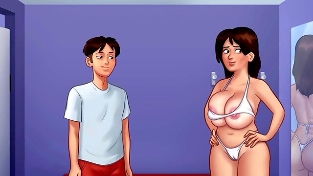 Anon what are you doing? Summertime saga gameplay flick