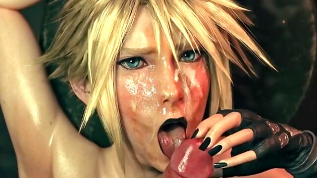 Femboy Cloud Strife Senpai_3DX