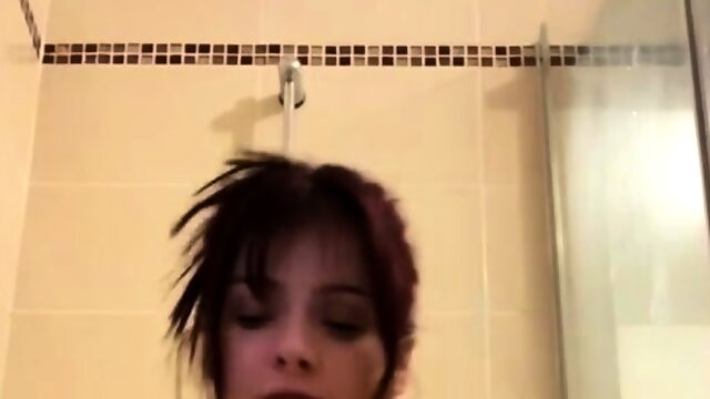 Brunette solo honey shows her masturbating skills