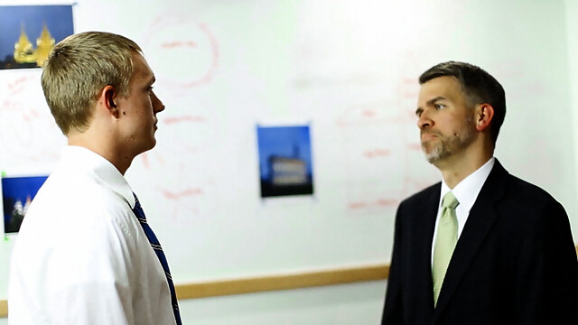 Elder Buckley: Temple Shower - MissionaryBoys