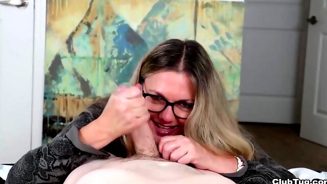 Claire Bliss POV Cock Stroking