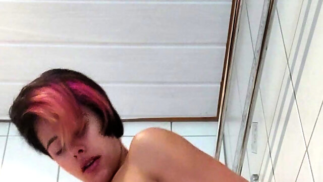 I Fuck My Ass with Black Dildo!!