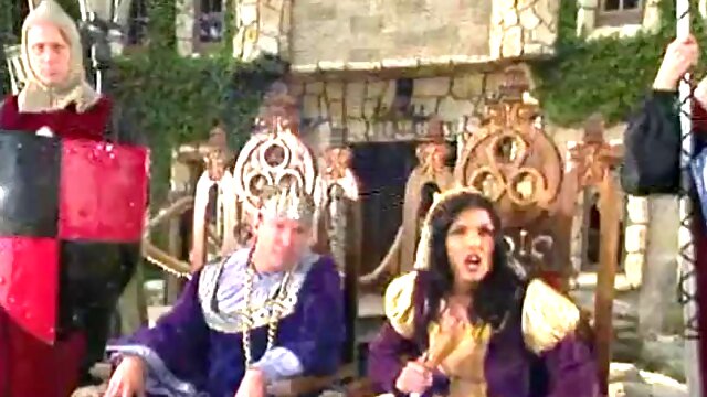 Maid Mary Ann Fucked By Robin Hood and King ft. Angelica Sin: Doggy, Cowgirl  Licking Porn