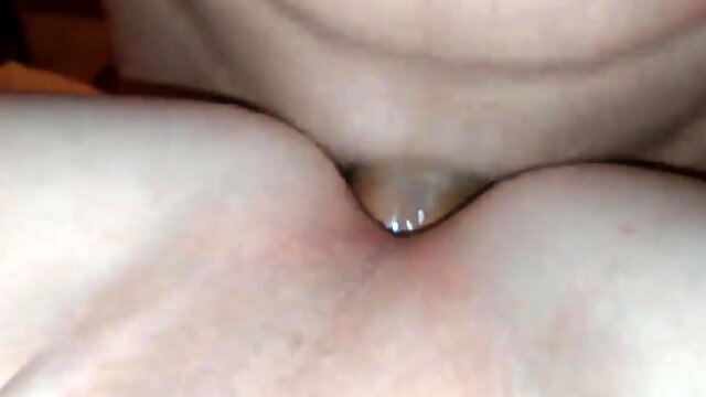 Without a condom Amateur Assfuck Close-Up