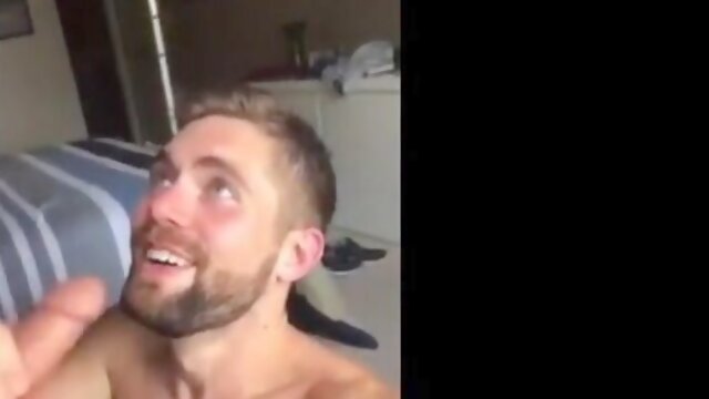 Amateur Deep throat with XXL Pecker