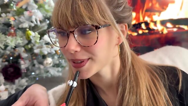 Angèle Ice Takes A Nibble Out Of Her Spanish Lecturer