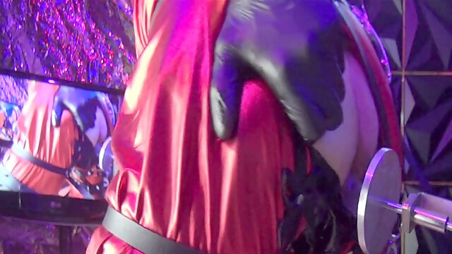 Sissy pink and victim red anal