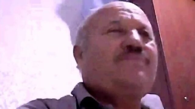 Grandpa show his big cock 5